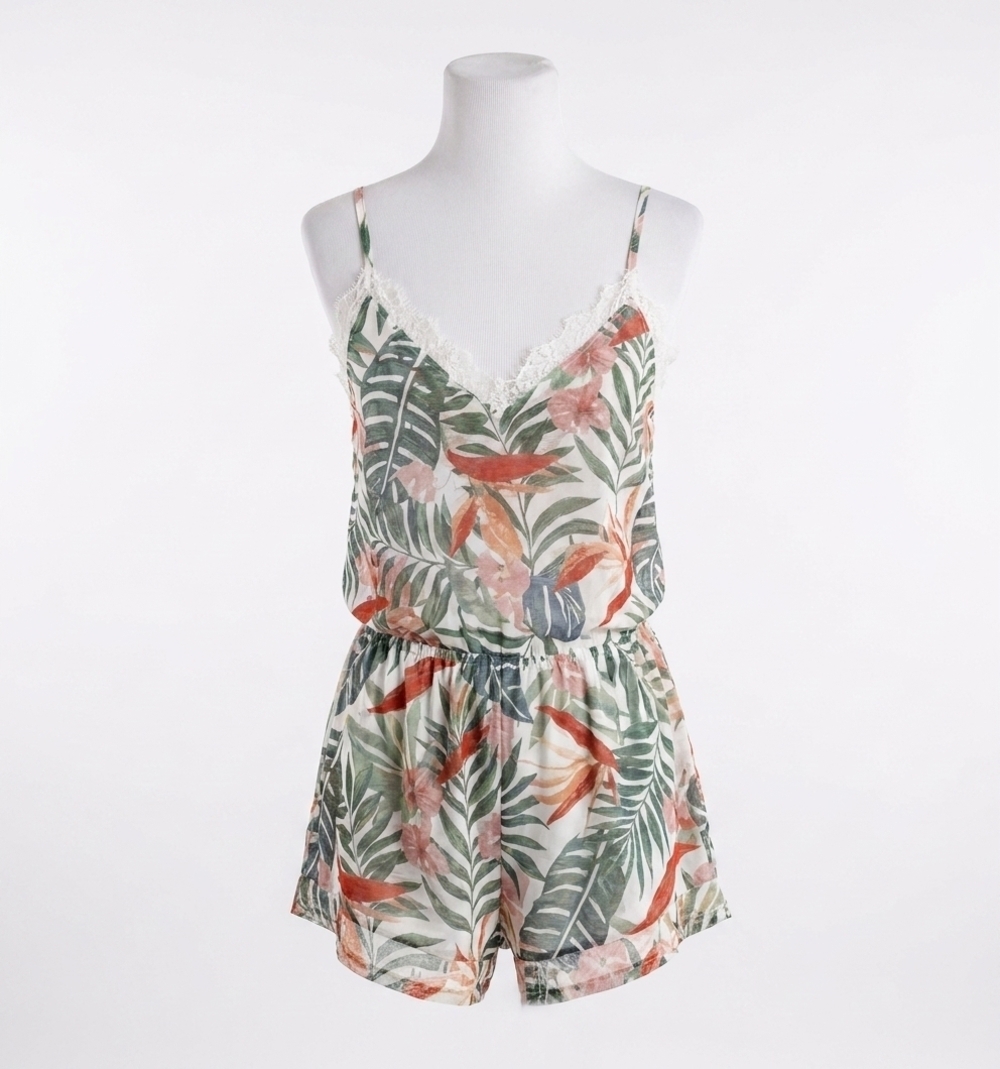 NEW MOLLY BRACKEN v-neck camisole top in pink paradise